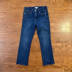 Good American Blue Straight Leg Jeans